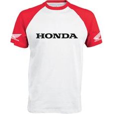 PÁNSKÉ TRIKO S MOTIVEM HONDA 1 - ČERVENO/BÍLÉ