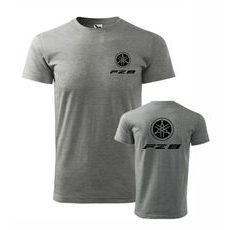 PÁNSKÉ TRIKO S MOTIVEM YAMAHA FZ8 - ŠEDÉ