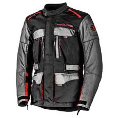 CESTOVNÍ ENDURO BUNDA NA MOTORKU TRAILER 4SQUARE - ČERNÁ/ČERVENÁ