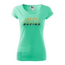 DÁMSKÉ TRIKO S MOTIVEM KTM RACING - MÁTOVÉ