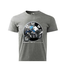 PÁNSKÉ TRIKO S MOTIVEM BMW F 800 GS MOTORRAD - ŠEDÉ