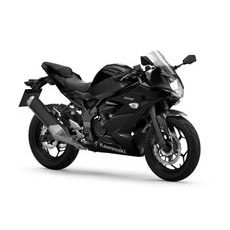 Kawasaki Ninja 125 Metallic Spark Black / Metallic Flat Spark Black 2022