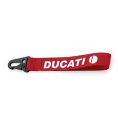 KLÍČENKA S MOTIVEM DUCATI 1 - ČERVENÁ