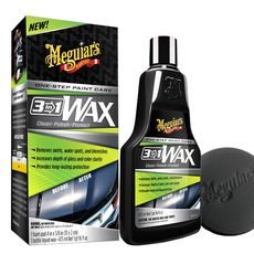 MEGUIARS 3V1 WAX - LEŠTĚNKA S VOSKEM, 473 ML