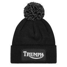ZIMNÍ ČEPKA S BAMBULÍ A MOTIVEM TRIUMPH