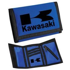 MOTO PENĚŽENKA S MOTIVEM KAWASAKI - KRÁLOVSKY MODRÁ