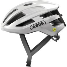 ABUS POWERDOME MIPS SHINY WHITE CYKLISTICKÁ PŘILBA