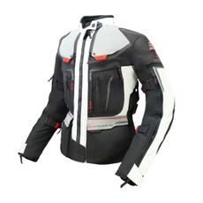 DÁMSKÁ TEXTILNÍ MOTO BUNDA SPARK NEVADA LADY - ŠEDÁ