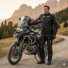 BUNDA NA MOTORKU CLOVER SAVANA WP BLACK