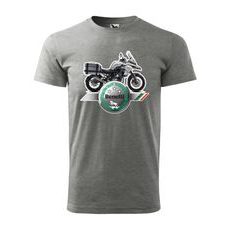 PÁNSKÉ TRIKO S MOTIVEM BENELLI TRK 502 - ŠEDÉ