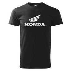 PÁNSKÉ TRIKO S MOTIVEM HONDA 3 - ČERNÉ