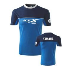 PÁNSKÉ TRIKO S MOTIVEM YAMAHA XTX - MODRÁ