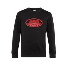 PÁNSKÁ MIKINA S MOTIVEM JAWA - ČERNÁ