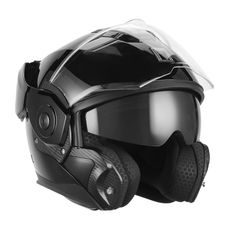 PŘEKLOPNÁ HELMA NA MOTORKU NOX PREMIUM SPINNER ČERNÁ LESKLÁ