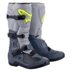 BOTY TECH 3, ALPINESTARS (SVĚTLE ŠEDÁ/ŠEDÁ/ČERNÁ/ŽLUTÁ FLUO) 2024