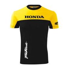 PÁNSKÉ TRIKO S MOTIVEM HONDA FIREBLADE ŽLUTÁ/ČERNÁ