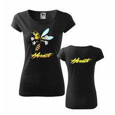 DÁMSKÉ TRIKO S MOTIVEM HONDA HORNET - ČERNÉ