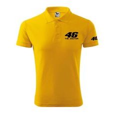 PÁNSKÉ POLO S MOTIVEM THE DOCTOR - ŽLUTÉ