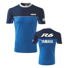 PÁNSKÉ TRIKO S MOTIVEM YAMAHA R6 - MODRÁ
