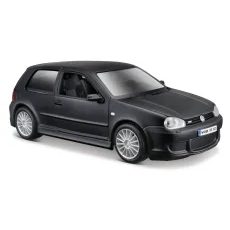 MAISTO - VOLKSWAGEN GOLF R32, MATNĚ ČERNÁ, 1:24