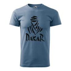 PÁNSKÉ TRIKO S MOTIVEM DAKAR 1 - DENIM