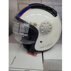 JET HELMA PROJECT PJ WHITE/BLUE/RED