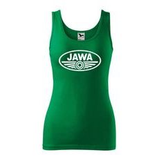 DÁMSKÉ TÍLKO S MOTIVEM JAWA - ZELENÉ