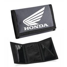 MOTO PENĚŽENKA S MOTIVEM HONDA - ŠEDÁ