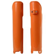 KRYTY PŘEDNÍ VIDLICE POLISPORT 8399000002 (PÁR) ORANŽOVÁ KTM