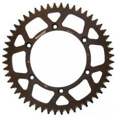 ŘETĚZOVÁ SADA EK - STŘÍBRNÝ ŘETĚZ 520 DEX, X-KROUŽEK, KOLEČKO SUPERSPROX, HLINÍKOVÁ ROZETA SUPERSPROX PRO HUSQVARNA WR 125 1990-1994