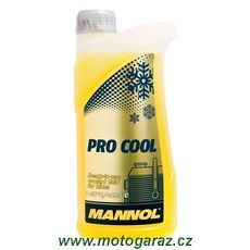 MANNOL PRO COOL 1L (-40/+125) - MOTOCYKLOVÁ CHLADÍCÍ KAPALINA