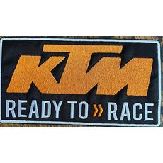 NÁŠIVKA S MOTIVEM KTM READY TO RACE
