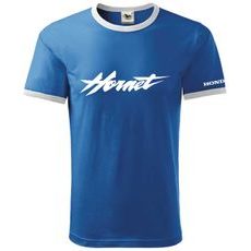 PÁNSKÉ TRIKO S MOTIVEM HONDA HORNET 3 - MODRÉ