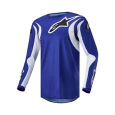 MX DRES FLUID LUCENT, ALPINESTARS (MODRÁ/BÍLÁ/ČERNÁ) 2024