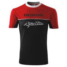 PÁNSKÉ TRIKO S MOTIVEM HONDA AFRICA 1 - ČERVENO/ČERNÉ