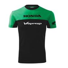 PÁNSKÉ TRIKO S MOTIVEM HONDA VARADERO - ZELENÉ/ČERNÉ