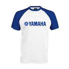PÁNSKÉ TRIKO S MOTIVEM YAMAHA 1 - MODRO/BÍLÉ