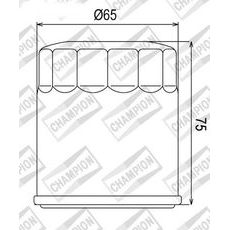 OLEJOVÝ FILTR CHAMPION COF056 100609665