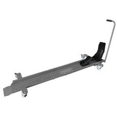 POJÍZDNÝ STOJAN POD MOTOCYKL (S FIXACÍ NA PŘEDNÍ KOLO), Q-TECH (ČERNÁ)