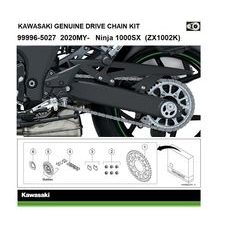 ORIGINÁLNÍ ŘETĚZOVÁ SADA KAWASAKI NINJA 1000 SX 2020-2022
