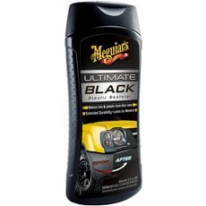 MEGUIARS ULTIMATE BLACK PLASTIC RESTORER - OŽIVOVAČ A OCHRANA PLASTŮ V EXTERIÉRU I INTERIÉRU 355 ML