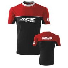 PÁNSKÉ TRIKO S MOTIVEM YAMAHA XTX - ČERVENÁ/ČERNÁ