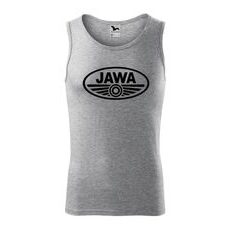 PÁNSKÉ TÍLKO S MOTIVEM JAWA - ŠEDÉ