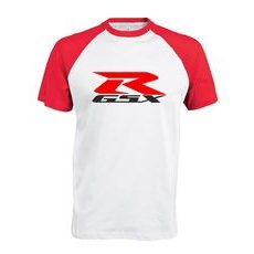 PÁNSKÉ TRIKO S MOTIVEM SUZUKI GSXR 4 - ČERVENO/BÍLÉ
