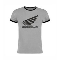 PÁNSKÉ TRIKO S MOTIVEM HONDA 2 - ŠEDÉ