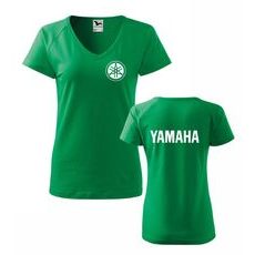 DÁMSKÉ TRIKO S MOTIVEM YAMAHA 2 - ZELENÉ