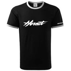 PÁNSKÉ TRIKO S MOTIVEM HONDA HORNET 3 - ČERNÉ