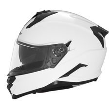 PŘILBA NA MOTORKU NOX N304S BÍLÁ LESKLÁ