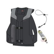 AIRBAGOVÁ VESTA HIT-AIR MLV 2 ČERNO-ŠEDÁ