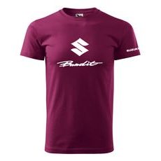 PÁNSKÉ TRIKO S MOTIVEM SUZUKI BANDIT 1 - FIALOVÉ